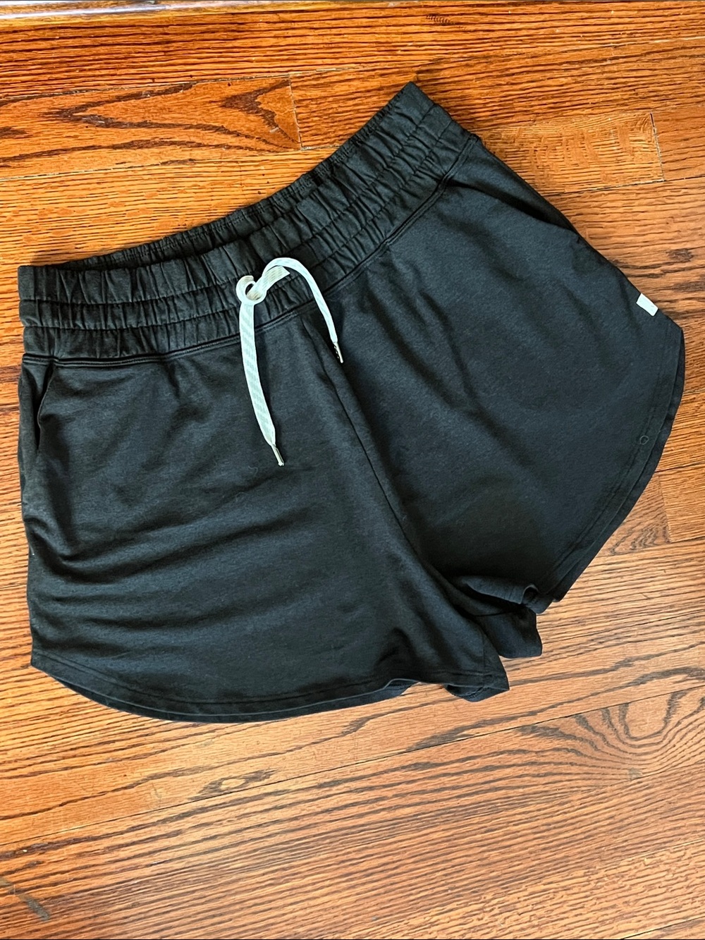 Vuori Black Women's Athletic Drawstring Shorts